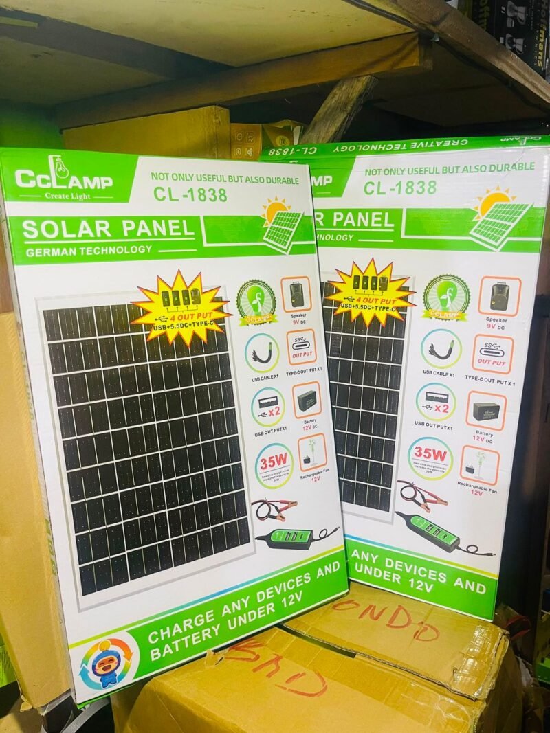CCLAMP CL-1838 35W solar panel - Image 2