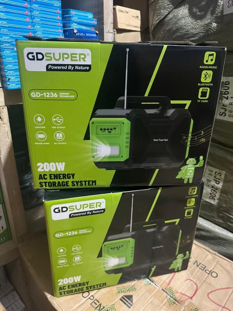 GD SUPER GD-1236 200W AC - Image 2